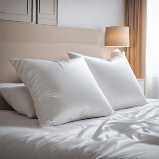 taie d'oreiller en soie blanc