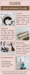 infographie entretien de la soie